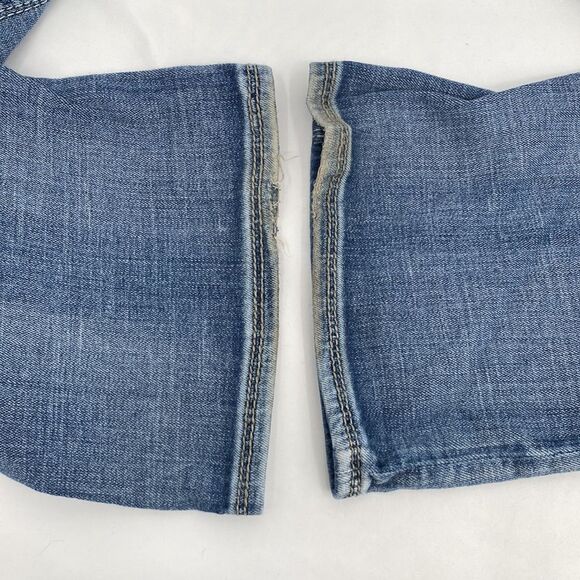 Silver Jeans Womens Stretch Mid Rise Bootcut Suki Flap Denim Jeans Blue 30/29 31 - Picture 11 of 14